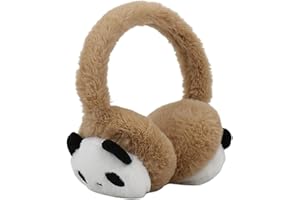 CCOMAGE Kinder Winter Plüsch Ohrenschützer Niedliche Panda Weiche Warme Wolle Ohrenwärmer Mädchen Jungen Kälteschutz Ohrwärmer Earband Thermisch Kaltes Wetter Schnee Ohrwärmer für Ski, Radfahren