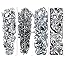 Produktbild BigForest 4 Sheets Fashion Extra Large Temporre Ttowierung / Temporary Tattoo, Full Arm Paper Transfer ArtWear Tattoo / tattoo sticker (Set F)