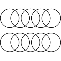 Rubber Sourcingmap Nitrile Rubber O-Rings, 140mm OD 133mm ID 3.5mm Width, Metric Sealing Gasket, Pack Of 5 O Rings