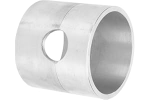 ASIXXSIX Sandbox per Colata in Sabbia, Lega di Alluminio Ad Alta Temperatura Stampo per Colata di Piccoli Gioielli Melting Pot Cilindrico Contenitore per Colata di Gioielli Fai-da-te