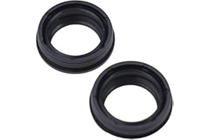 YJDOORPLAY Juego de 2 sellos antipolvo para horquilla de bicicleta de 28,6 a 34 mm, sellos de aceite para horquilla de suspensión delantera, componentes de bicicleta (30 x 39,5 mm)