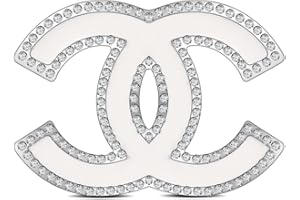 TIANFUYIN Buchstabe C Brosche für Frauen,Exquisite und Elegante Brosche,Blume,Perle Brosche,Weihnachten Valentinstag Schmuck Geschenke für ihre Mutter Frau,Gold,Silber