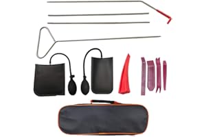 GJCrafts Car Pry Tool Kit, Trim Removal Tool, Plastic Panel Fastener Removal Tool, Trim Removal Tool For Doors/Windows/Countertops/Mantelpieces/Bathroom Fixtures,Pry Tool Set With Storage Bag