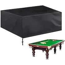 Housse De Billard Imperméable 7ft - Protection Complète Avec Cordon - 225x116x82cm