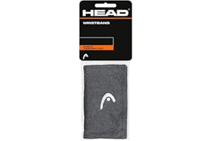 Head Muñequera de 5” Accesorio de Tenis, Unisex Adulto
