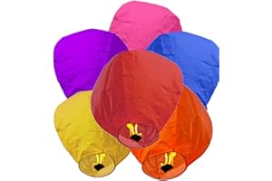 tempo di saldi 10 linternas voladoras para Fiestas, Bodas, Eventos, Mini Globo Chino, 10 Unidades