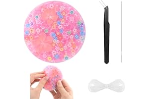 NACHLYNN 1 Pcs Picking Pad Picky Pads Kit Skin Picking Fidget Toys for Skin Scratching, Stress and Anxiety for Adults and Kids (Sakura Pink)