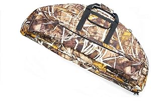 GYDEHUTJ DETECH Tiro con l'arco Caccia Tela Compound Bow Bag Holder Custodia per il trasporto con freccia Tasca Maniglia & Cinghie 95/115x45cm