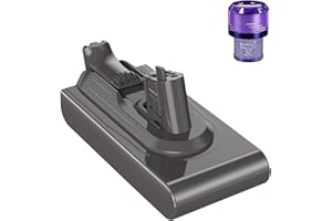 Homesuit V11 SV15 Click-in Batteria per Dyson, 3900mAh 25,2V Batteria di Ricambio per Dyson V11 Absolute, V11 Fluffy Extra, V11 Torque Drive, SV15/SV16, 970425-01, 970938-01 Vacuum Cleaner