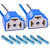 Akozon h4 stecker h4 presa h4 stecker h4 lampensockel