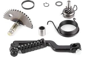 XINMYD Motorcycle Starter Lever Shaft Kit,Moped Kick Start Lever Shaft Gear Assembly Fit for GY6 49CC 50CC 80CC 100CC Scooter