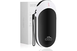 Awroutdoor Akumulator podgrzewacz ręczny, 9000 mAh USB, ręczny podgrzewacz ręczny wielokrotnego użytku, przenośna bateria Power Bank do iPhone'a, Samsunga, iPada, podgrzewacza dla mężczyzn, kobiet