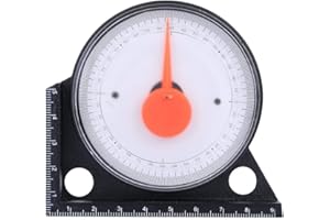 MARANON Neigungsmesser, Neigungs-Neigungsmesser Winkelmesser Füllstandsmesser Multifunktionszifferblatt Neigungsmesser Kunststoff-Winkelmesser-Messwerkzeug