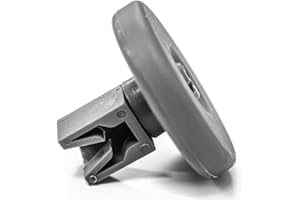 JPshop - Kit de 8 ruedas para cesta inferior lavavajillas compatible con Rex Electrolux 50286965004