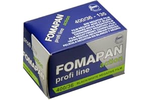 Foma Fomapan 400 ISO Pellicola negativa in bianco e nero, 35 mm, esposizione 36