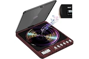 CCHKFEI Lettore CD Portatile Con Display Lcd, Compatto Anti-Shock Anti-Scratch Skip Protection Piccolo Lettore Musicale Personale Per Bambini e Adulti Supporta MP3, CD-R, CD-RW