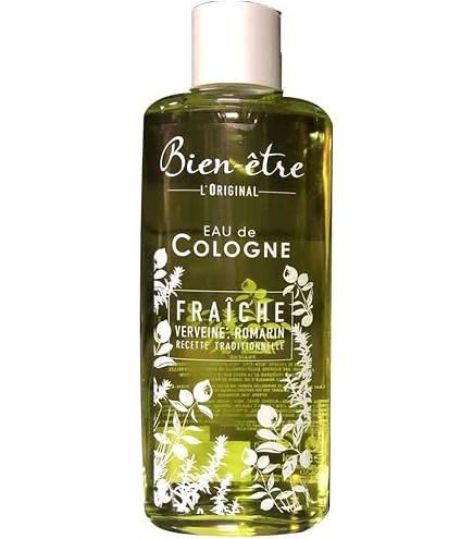 Eau De Cologne Bien Être 500 Ml - Naturelle, Hydratante, Made In France