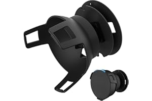 LERYVEO Supporto Compatibile per Echo Pöp | Supporto per Montaggio a Parete Outlet | Gestione del Cavo | Accessori salvaspazio | Nessun Suono ovattato Smart Speaker Hanger Rack