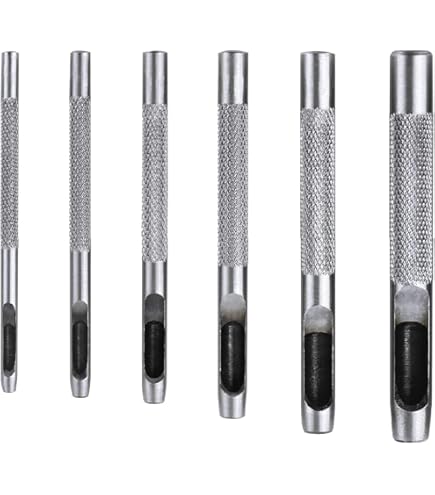 Lot De 6 Perforatrices Automatiques Pour Cuir - Silencieuses