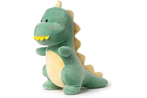 KASTWAVE 12 Inch Cute Dinosaur Plush Toys, Fat Dinosaur Stuffed Animal, Rex, Stuffed Toy, Kids Birthday Gifts