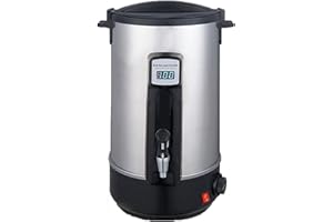 NOLLAM Fusore di Cera Elettrica 8L-35L Candela Melting Cup Wax Melting Pot Pentola per Sciogliere Candele con Valvola a Versamento Rapido per Candela E Sapone Artigianato Fai da Te,8L