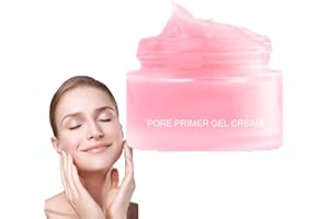 YELEWY Pore Primer Gel Creme,Pore Base Gel Cream,Pore Shrink Cream,Gesichts Make up Primer Basis,Poren Verkleinern Creme,Pore Base Face Primer,Base Face Primer Under Foundation,Strafft und Glättet die Haut