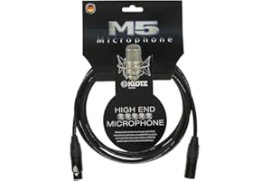 Klotz M5FM06 - Cable para micrófono, 6 m