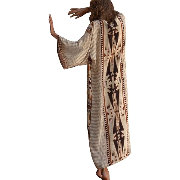 Robe D'été Longue LikeJump Pour Femme - Coupe Genou, Taille Unique, Imprimé Tropical Jaune/orange