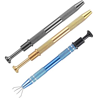 Pinze A 4 Artigli Per Piercing E Gioielli - Strumento Di Precisione Per Pietre Preziose E Componenti - Foto 7