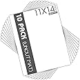 MBC MAT BOARD CENTER Pack of 10 11x14 Uncut White Color s - Acid Free 4-ply Thickness White Core - for Pictures Photos Framing - Great for DIY Projects or Unique Picture Sizes