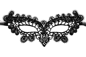 Lady of Luck Veneciana Máscara, Mascarada Máscara, Mujer Máscara para Masquerade/Mardi Gras Fiesta Sexy Halloween Ball/Carnaval