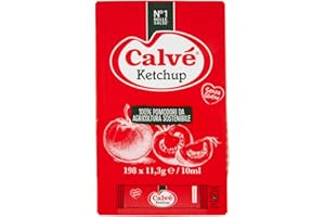 CALVE' Calvè Ketchup monodose in bustina - 198X10 ml