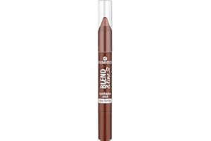 ‎ESSENCE COSMETICS essence blend & line eyeshadow stick, Lidschatten, Nr. 04, Braun, langanhaltend, hochpigmentiert, mit Ölen, vegan, ohne Mikroplastikpartikel, Nanopartikel frei, ohne Parfüm, 1er Pack (1.8g)