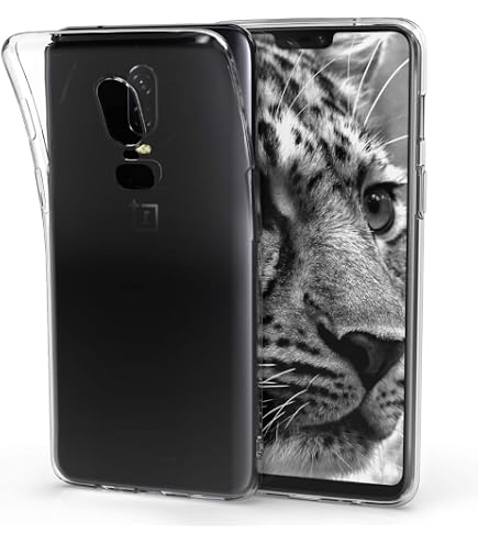 CoverKingz Cover Trasparente In Silicone TPU Per OnePlus 6/1+6 - Sottile E Antiscivolo