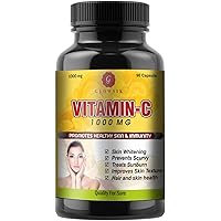GLOWSIK VITAMIN C CAPSULES FOR IMMUNITY AND SKIN 1000 mg- 90 CAPSULES