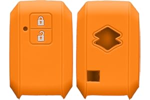 kwmobile Cover Chiavi Auto Compatibile con Suzuki con 2 tasti Keyless Go - Custodia Protettiva Chiave Auto Copri Telecomando Gomma - Portachiave Macchina Silicone