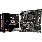 MSI B450M PRO-VDH MAX Scheda madre mATX, AM4, DDR4, LAN, USB 3.2 Gen1, M.2, VGA, DVI-D, HDMI, AMD RYZEN 1st, 2nd e 3rd Gen Re