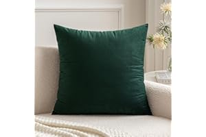 MIULEE Confezione da 1 Federa in Velluto Copricuscino Decorativo Fodera Quadrata per Cuscino per Divano Camera da Letto Casa 50X50cm Army Green