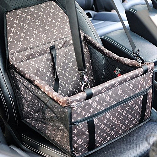 Seggiolino Auto per Cane, Seggiolino per Cani in Auto, Per Sedili Anteriori e Posteriori, di Homesupplier