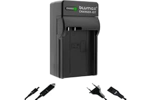 blumax Caricatore per batterie Nikon EN-EL15c EN-EL15b EN-EL15a EN-EL15a EN-EL15, compatibile con Nikon D500 D800 D850 D7500 Z8 Z7 II Z6 III Z5 Zf