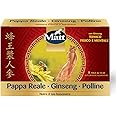 Matt, Pappa Reale Ginseng e Polline, Tonico Fisico e Mentale, Integratore Alimentare Senza Glutine Utile in Caso di Stanchezz
