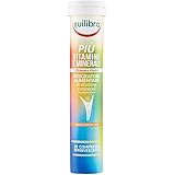 Equilibra Integratori Alimentari, Più Vitamine e Minerali, Integratore Multivitamine con 12 Vitamine e 6 Minerali per Efficie