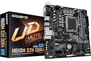 Gigabyte H610M S2H DDR4 motherboard Intel H610 Express LGA 1700 micro ATX