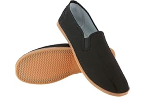 MAR INTERNATIONAL MAR Martial Arts Traditional Kung-Fu Tai Chi Rubber Sole Shoes – Durable Shoes ideal for Training (Various Sizes)