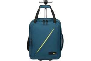 American Tourister Take2Cabin - Ryanair/Wizz Air/Vueling kabinväska 40 x 30 x 20 cm, 24,5 L, 1,50 kg, ryggsäck med hjul, hand
