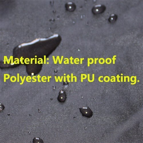 Grillabdeckung BBQ Grill Abdeckhaube Gasgrill Smoker Schutzhülle (145*61*117cm GZQ5AB) - 2