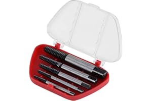 YOSOO HEALTH GEAR Zestaw do Wykręcania Wierteł do śrub, 5 Szt. Uszkodzone Wykrętaki do śrub, Uszkodzona Końcówka do Wykręcania śrub Uszkodzona śruba Łatwe Wyjmowanie Narzędzia do Usuwania