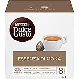 NESCAFÉ DOLCE GUSTO Espresso Essenza di Moka Caffè, 6 Confezioni da 16 Capsule, 96 Capsule
