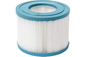 CosySpa Hot Tub Replacement Filters | Standard or Screw-In [Pack of 1, 6 or 12] Water Filter for Spa Maintenance - Compatible with a Range of Hot Tub Systems (Standard, Pack of 2)