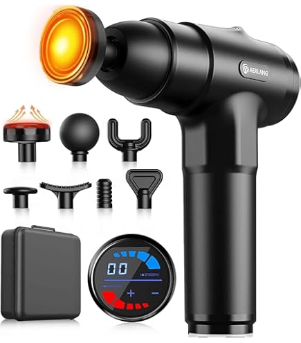 brookstone max hot and cold vibration massager Brookstone Max 2 Cordless Dual Node Percussion Massager main image 0